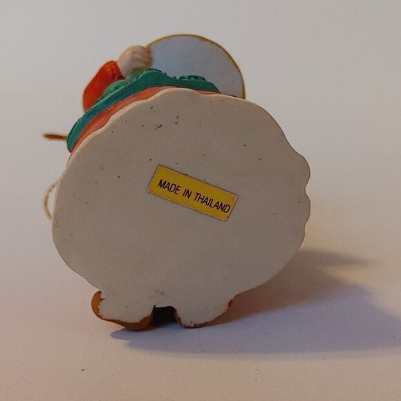 VINTAGE NOMA Santa's Workshop Mrs. Claus Ornament with Box Cold Cast Porcelain - Picture 12 of 14